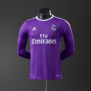 Real Madrid 2016/2017 Long Sleeve Retro Jersey