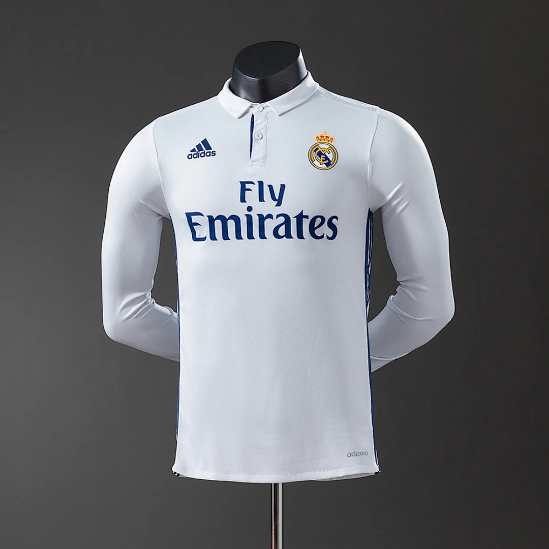 Real Madrid 2016/2017 Long Sleeve Retro Jersey