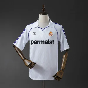 Real Madrid 1988 Home Retro Jersey