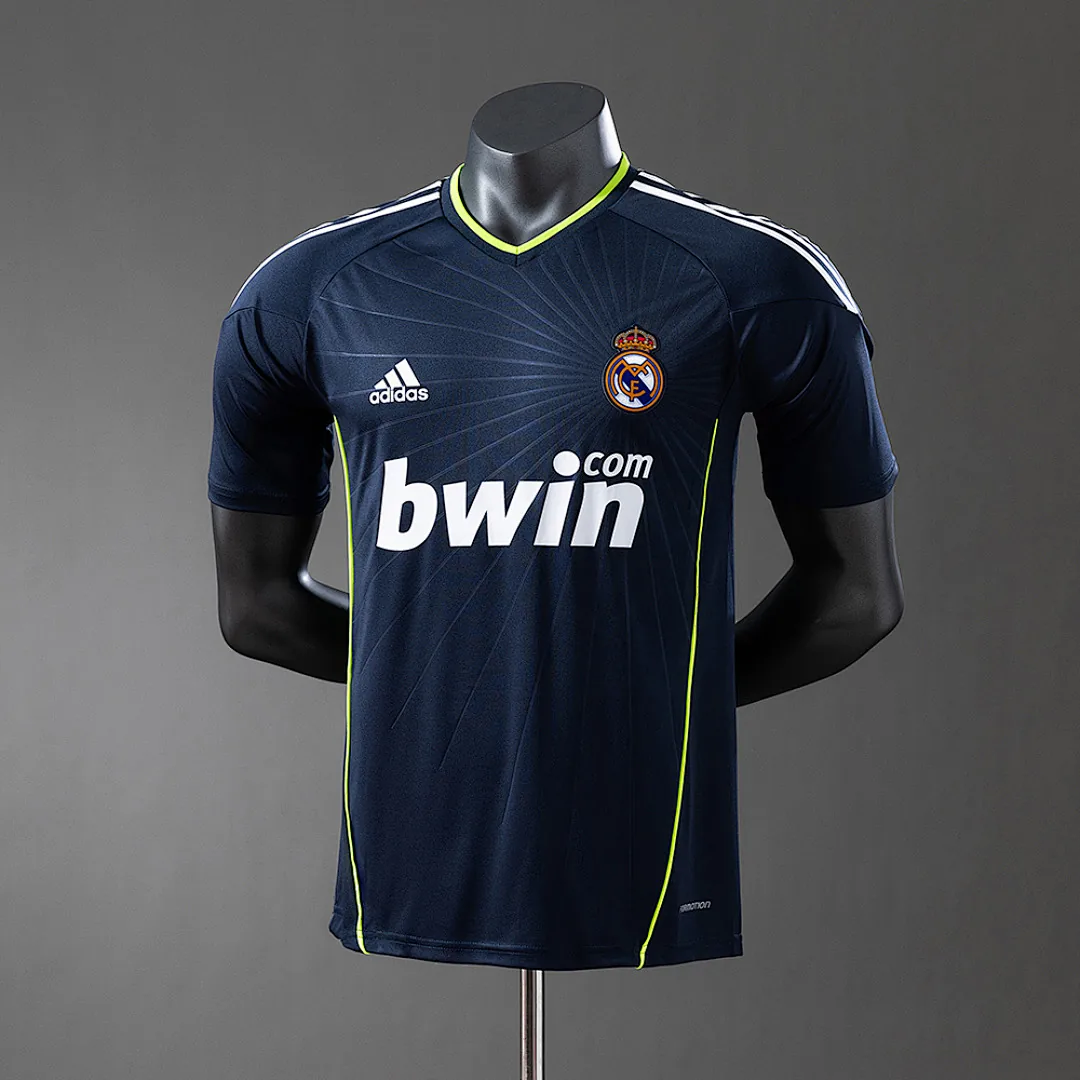 Real Madrid 2010/11 Away Retro Player Version Jersey