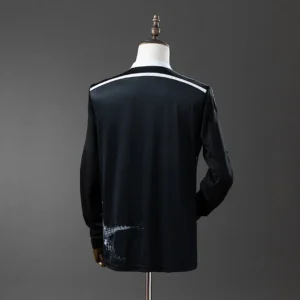 Real Madrid 2014/15 Second Away Long Sleeve Retro Jersey