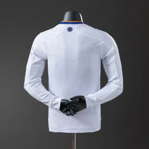 Real Madrid 2021/2022 Home Long Sleeve Player Version Retro Jersey