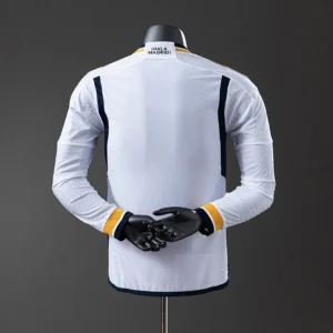 Real Madrid 2023/2024 Home Long Sleeve Player Version Jersey
