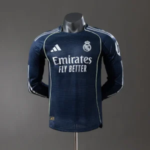 Real Madrid 2025/2026 Long Sleeve Jersey