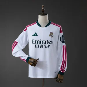 Real Madrid 2026/2027 Home Long Sleeve Jersey