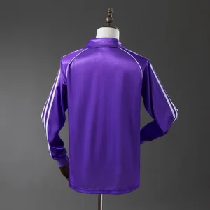Real Madrid 1984/1985 Away Long Sleeve Retro Jersey