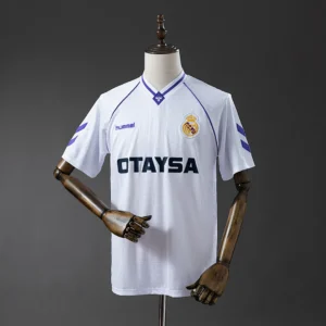 Real Madrid 1990/1991 Home Retro Jersey