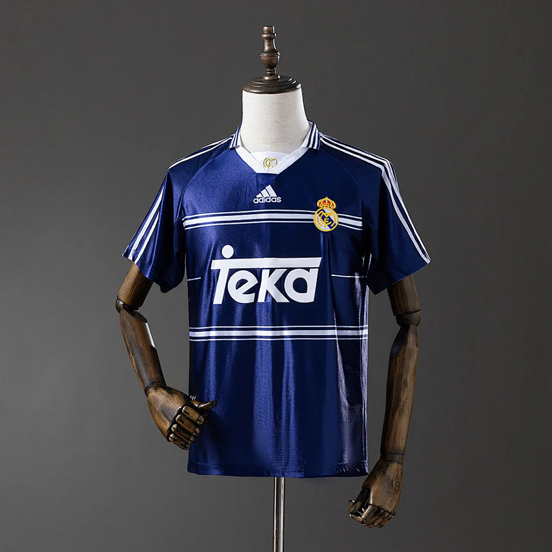 Real Madrid 1998/1999 Away Retro Jersey