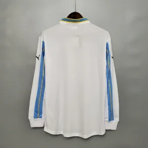 Retro 2000/2001 Lazio Long Sleeve Away Jersey