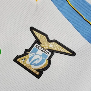 Retro 2000/2001 Lazio Long Sleeve Away Jersey