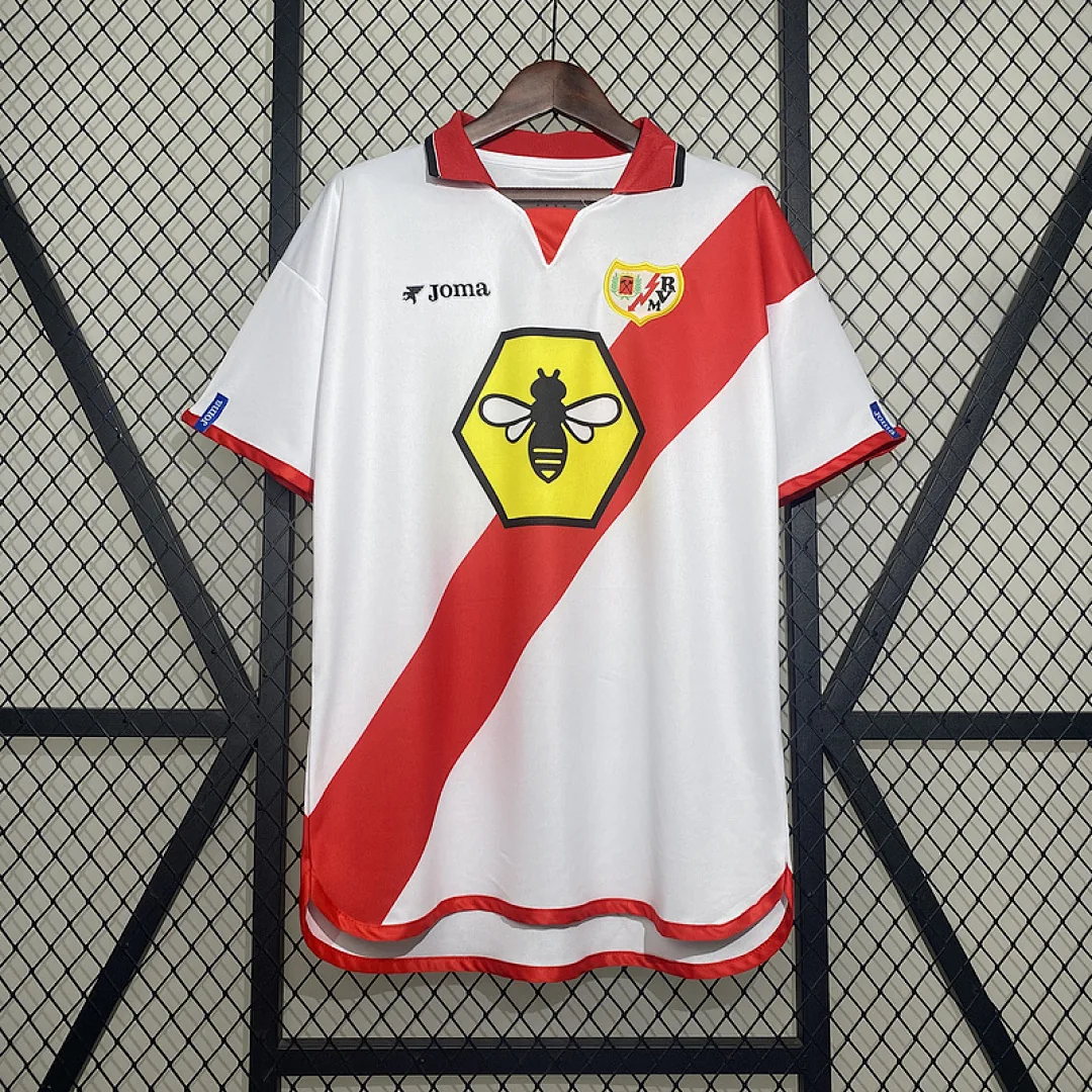 Retro 2001/2002 Rayo Vallecano Home Jersey