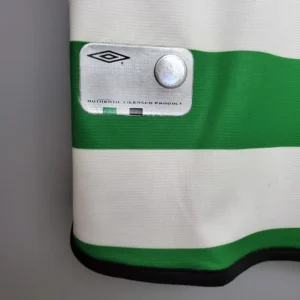 Retro 01 03 Celtic Home Jersey
