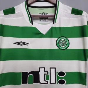 Retro 01 03 Celtic Home Jersey