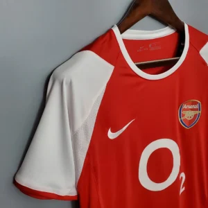 Retro 2002/2004 Arsenal Home Jersey