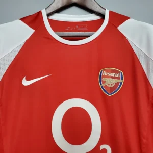 Retro 2002/2004 Arsenal Home Jersey
