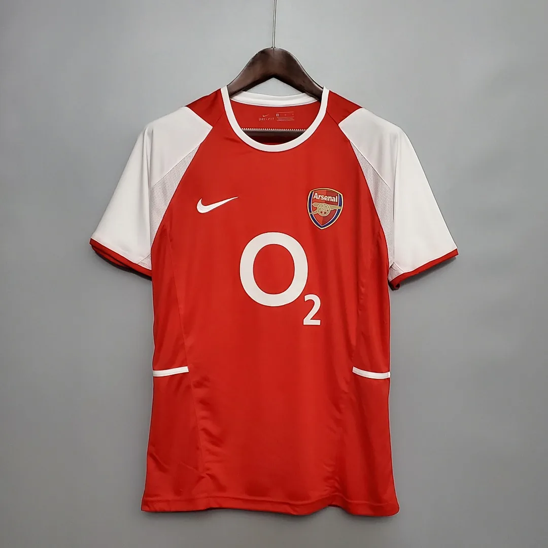 Retro 2002/2004 Arsenal Home Jersey
