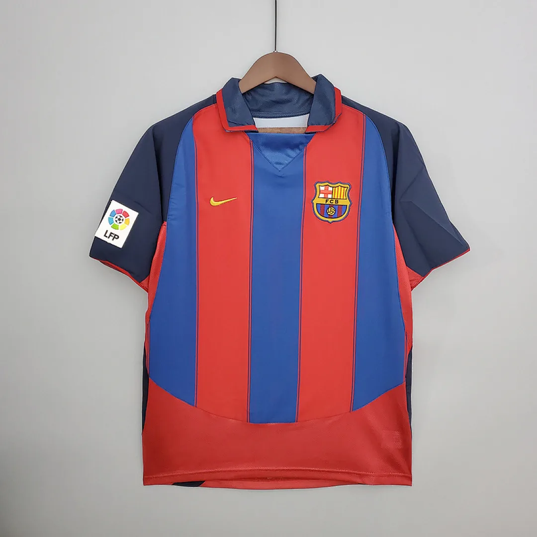 Retro 2003/2004 Barcelona Home Jersey