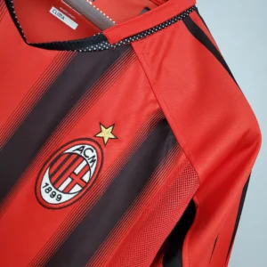 Retro 2004/2005 AC Milan Home Jersey