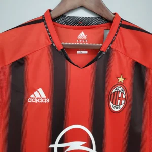 Retro 2004/2005 AC Milan Home Jersey