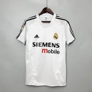 Retro 2004/2005 Real Madrid Home Jersey