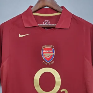 Retro 2005/2006 Arsenal Home Jersey