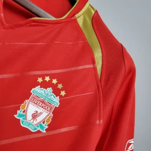 Retro 2005/2006 Liverpool Home Jersey