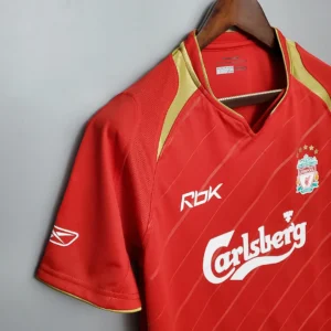 Retro 2005/2006 Liverpool Home Jersey