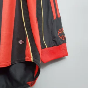 Retro 2006/2007 AC Milan Long Sleeve Home Jersey