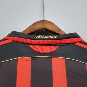 Retro 2006/2007 AC Milan Long Sleeve Home Jersey