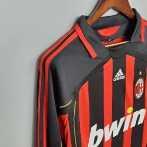 Retro 2006/2007 AC Milan Long Sleeve Home Jersey
