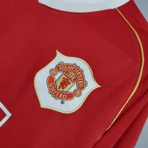 Retro 2006/2007 曼联 Long Sleeve Home Jersey