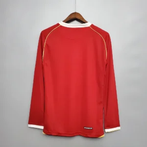 Retro 2006/2007 曼联 Long Sleeve Home Jersey