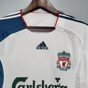 Retro 2006/2007 Long Sleeve Liverpool Away Jersey