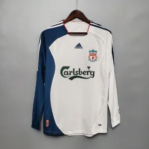 Retro 2006/2007 Long Sleeve Liverpool Away Jersey