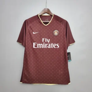 Retro 06 07 PSG Away Red Jersey | Paris Saint-Germain