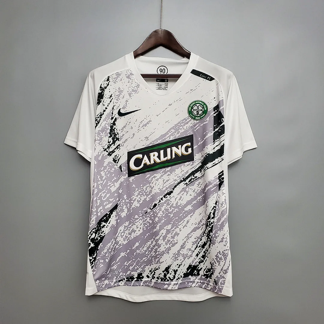 Retro 2007/2008 Celtic Away white Jersey