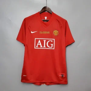 Retro 2007/2008 Champions League version Home Jersey