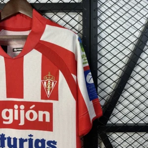 Retro 2008/2009 Sporting Gijon Home Jersey
