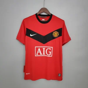 Retro 2009/2010 Manchester united Home Jersey