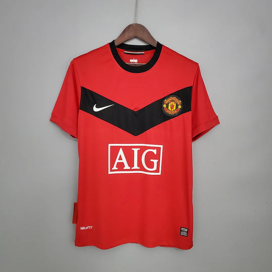 Retro 2009/2010 Manchester united Home Jersey