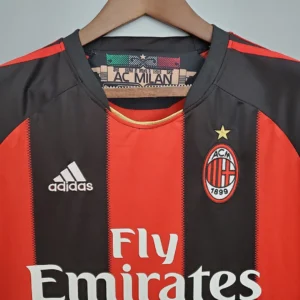 Retro 2010/2011 AC Milan Home Jersey