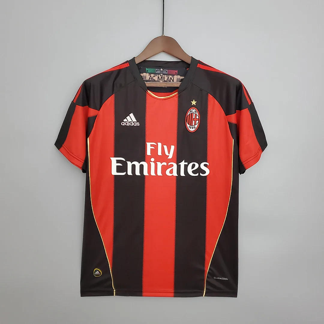 Retro 2010/2011 AC Milan Home Jersey