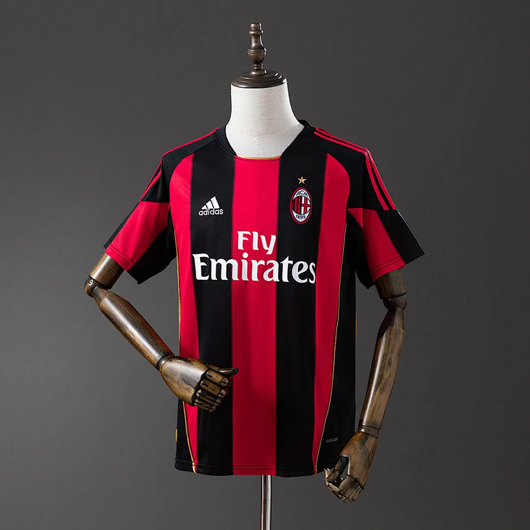Retro 2010/2011 AC Milan Home Jersey