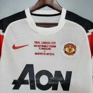 Retro 2010/2011 曼联 in the Champions League version Away Jersey