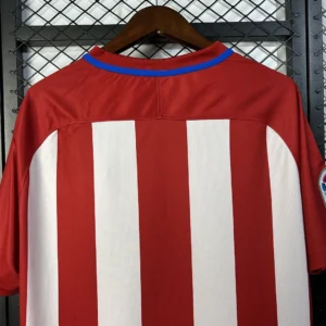 Retro 2016/2017 Atletico Madrid Home Jersey