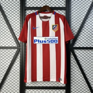 Retro 2016/2017 Atletico Madrid Home Jersey
