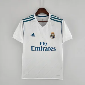 Retro 2017/2018 Real Madrid Home Jersey