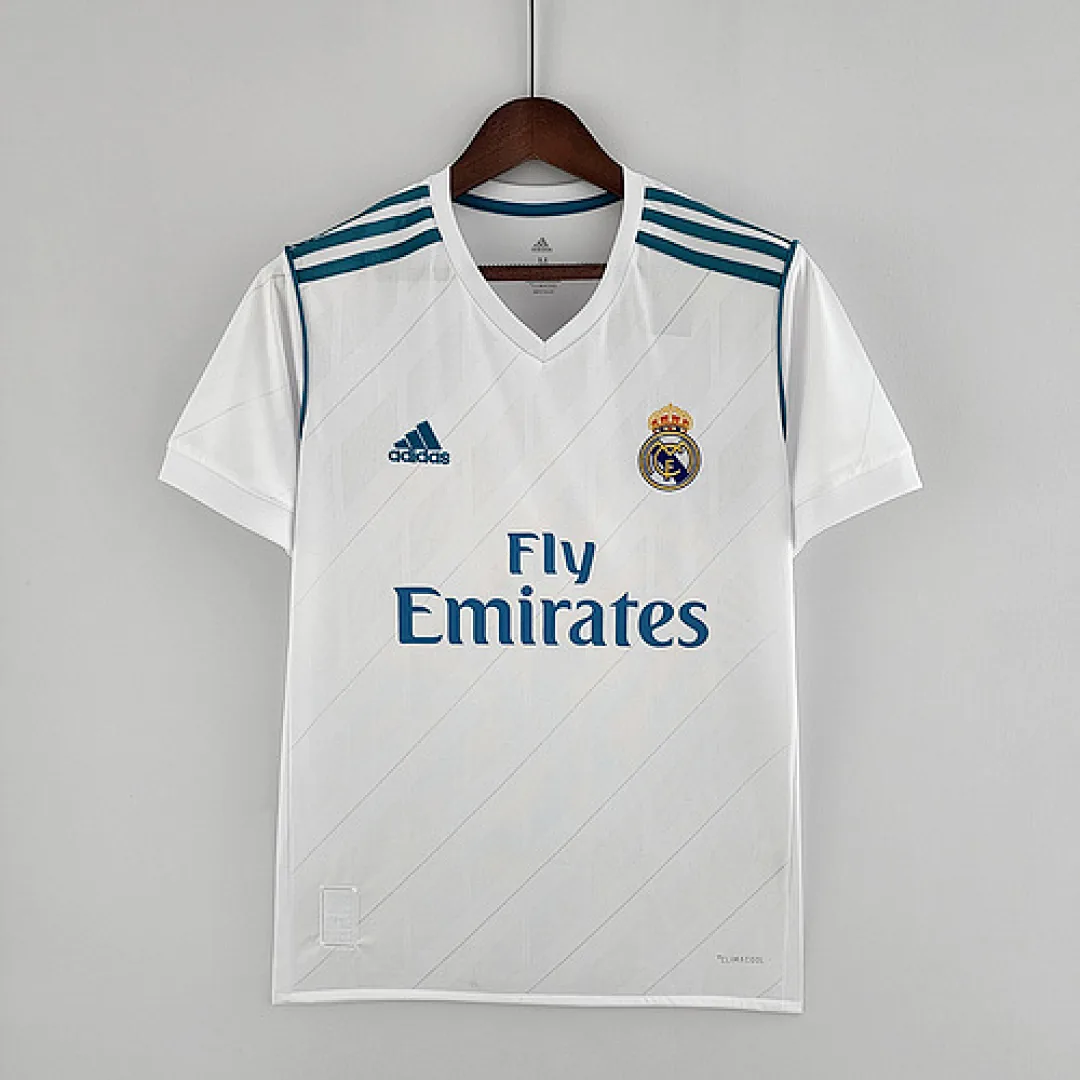 Retro 2017/2018 Real Madrid Home Jersey