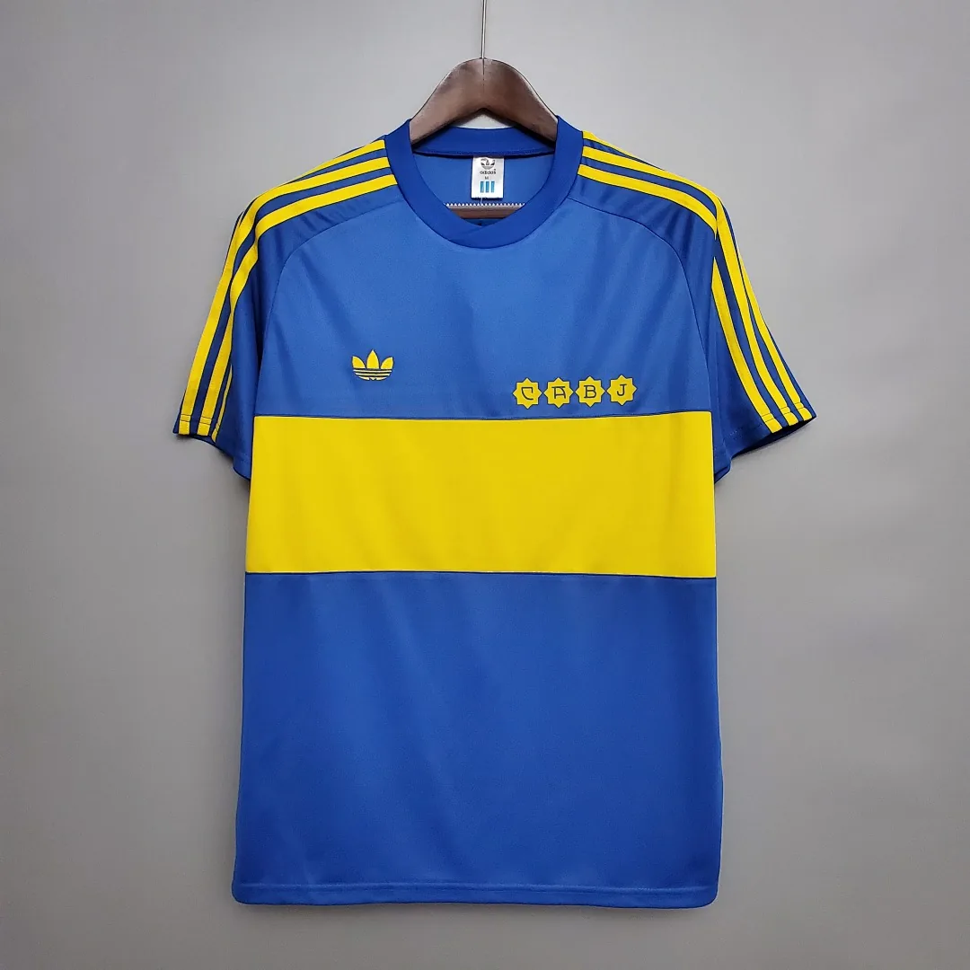 Retro 1981 Boca Juniors Home Jersey