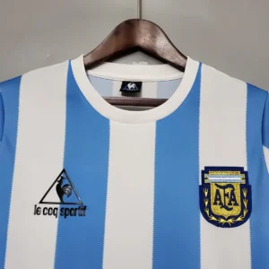 Retro 1986 Argentina Home Jersey